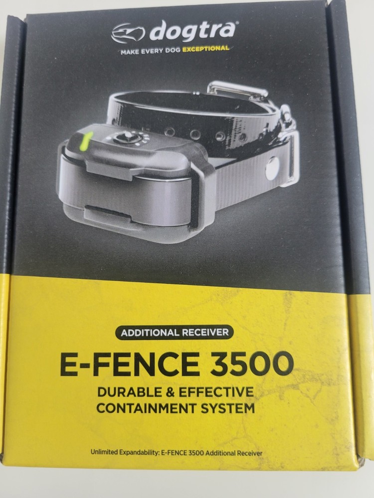 Dogtra E-FENCE 3500 black Extra Collar Receiver  new