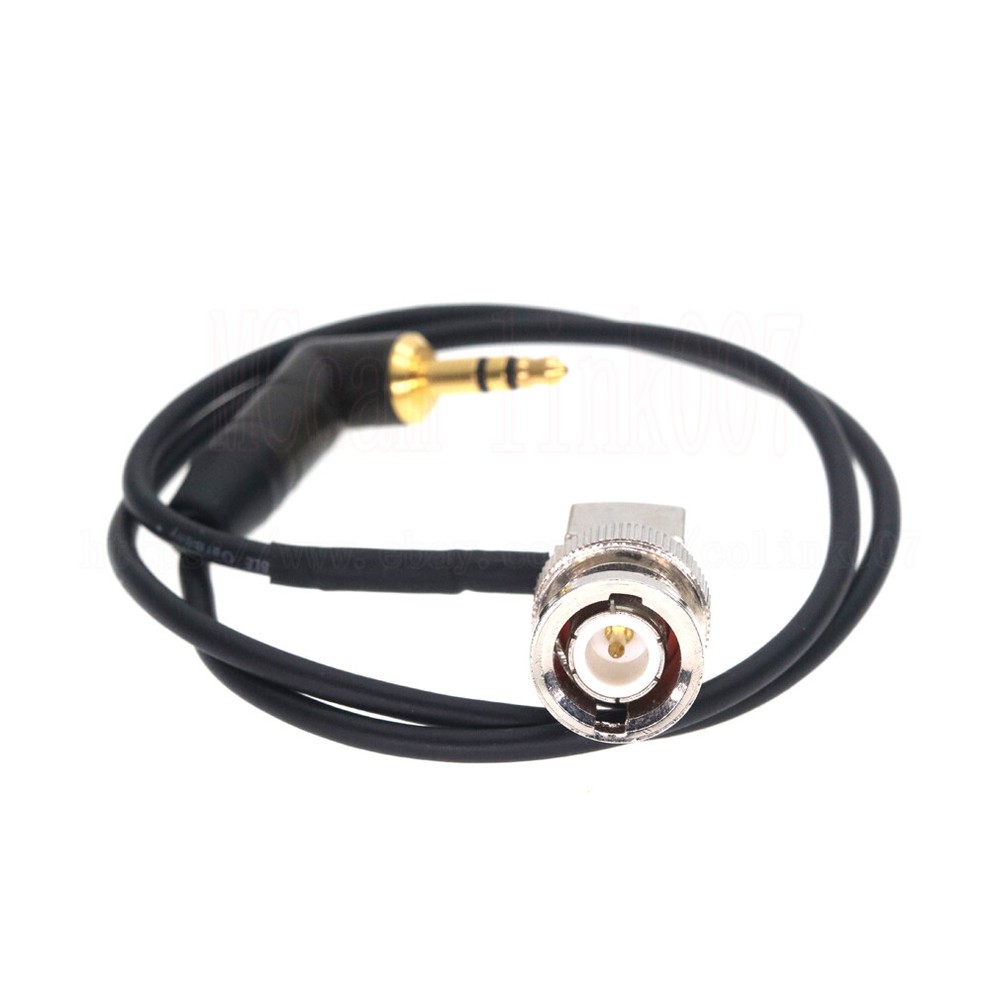 ZOOM F6 Time code cable, ZOOM F6 Timecode input and output line 3.5 plug to BNC