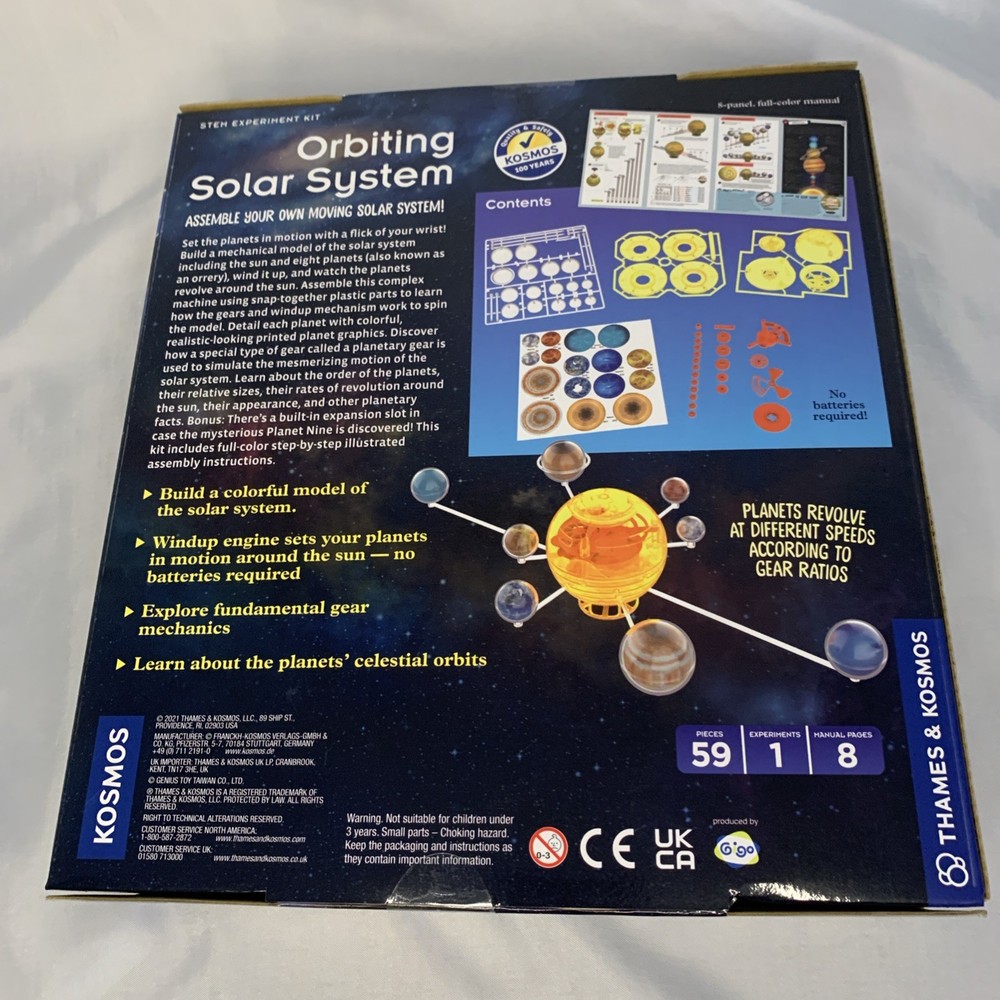 Thames & Kosmos 550037 STEM Experiment Kit Orbiting Solar System