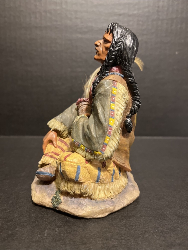 Indian Chief Sitting