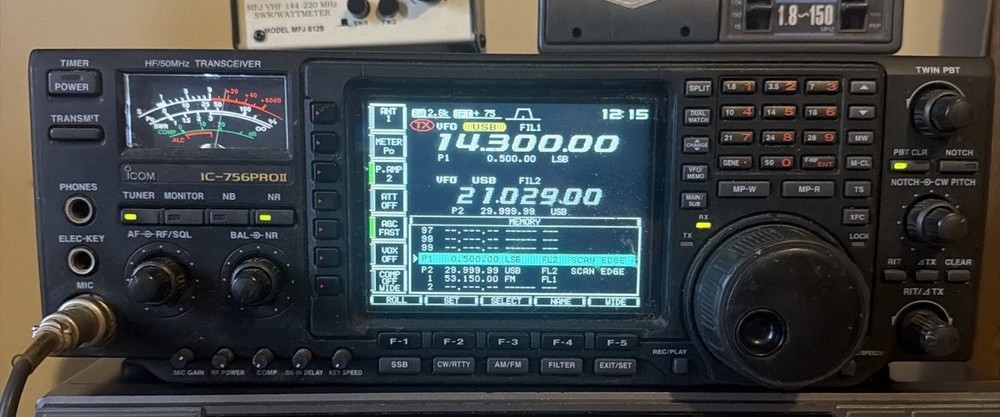 Icom IC-756 Pro II HF Transceiver – Clean & Working