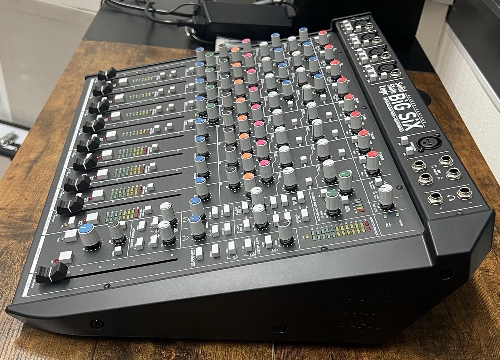 NEW In Box Solid State Logic BiG SiX 18-input Desktop Analog Mixer And Interface
