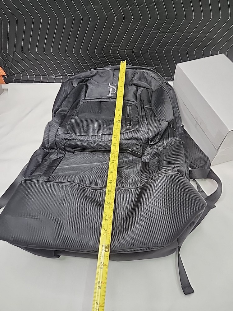 SP Black Backpack /lots Of Space