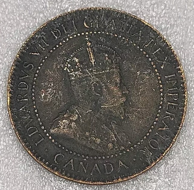 1906 Canada Large Cent Nice Coin 1 Cent (B358)