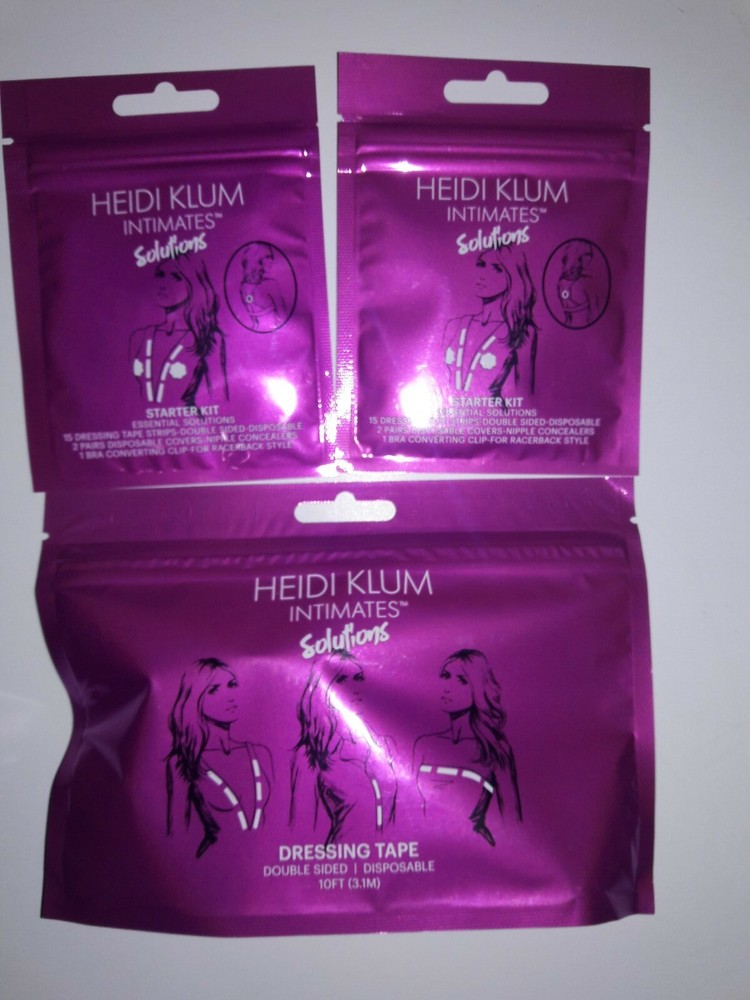 2 Heidi Plum Intimates Solutions Started Kit & dressing tape