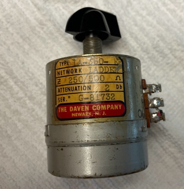 Daven attenuator 250/500