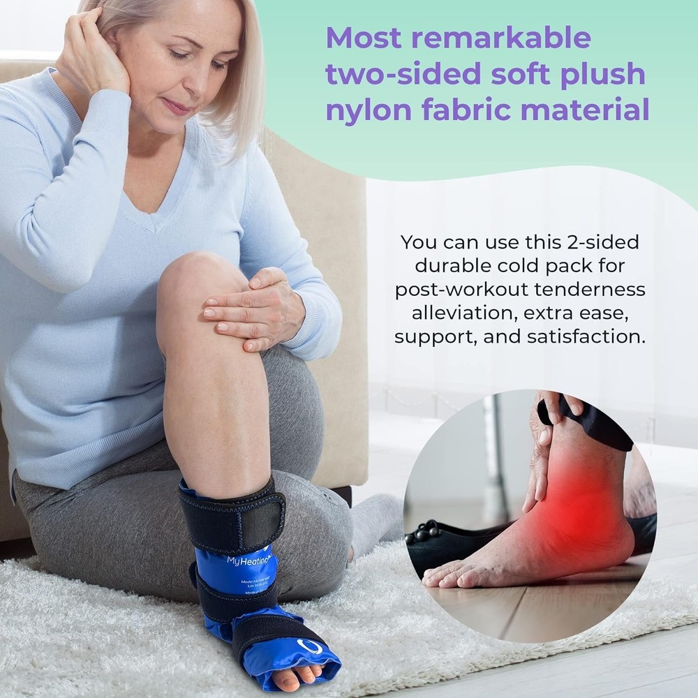 My Heating Pad Foot & Ankle Gel Ice Pack Ice Wrap