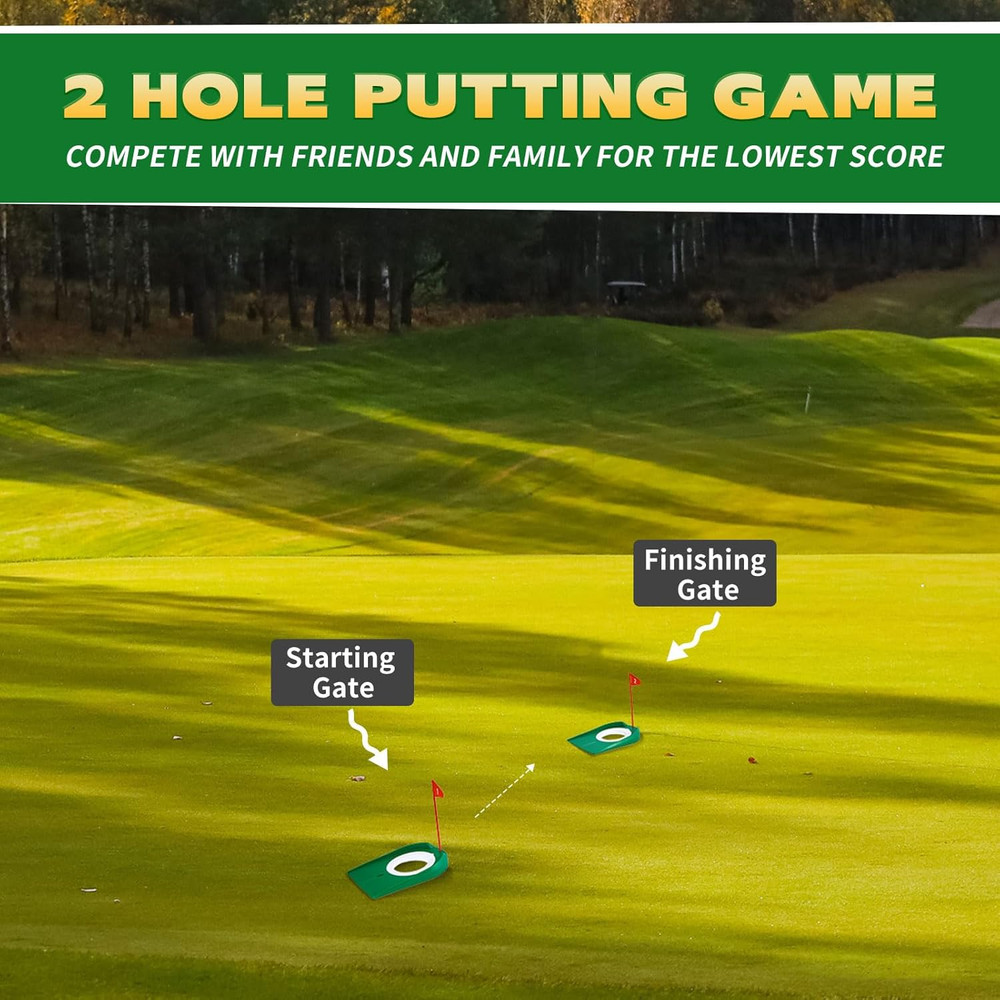 Golf Putting Practice Cup Hole Training Aids Golf Accessories Training Putter...