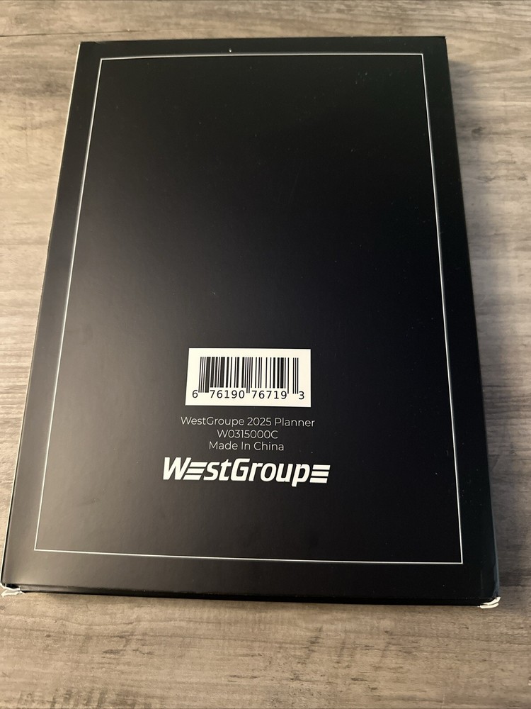 2025 WestGroup Planner