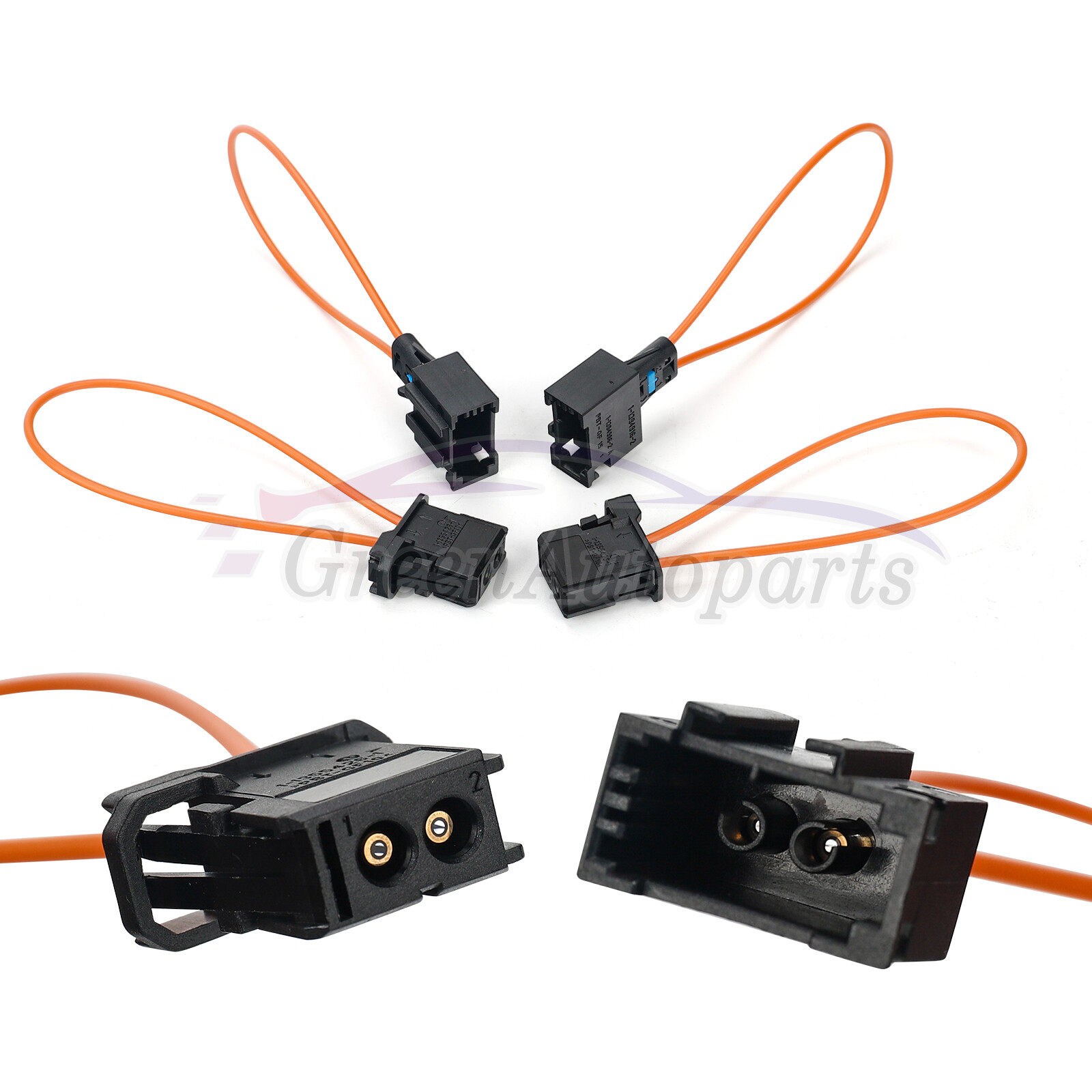 2 Set MOST Diagnostic Kit Fiber Optic Loop Bypass Male & Female For BMW MERCEDES