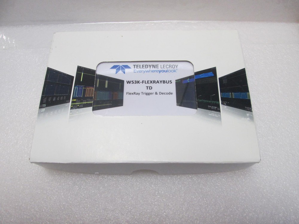 TELEDYNE LECROY WS3K-FLEXRAYBUS TD FLEX RAY TRIGGER & DECODE NEW