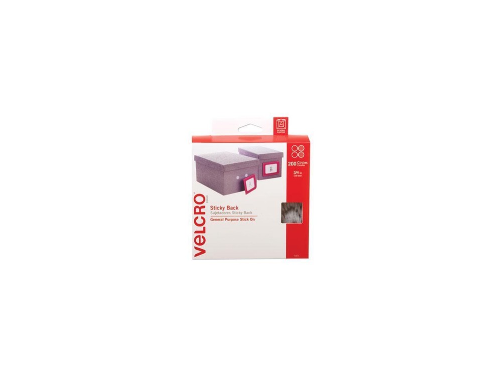 Velcro Brand Adhesive,Hook and Loop,Wh 91824