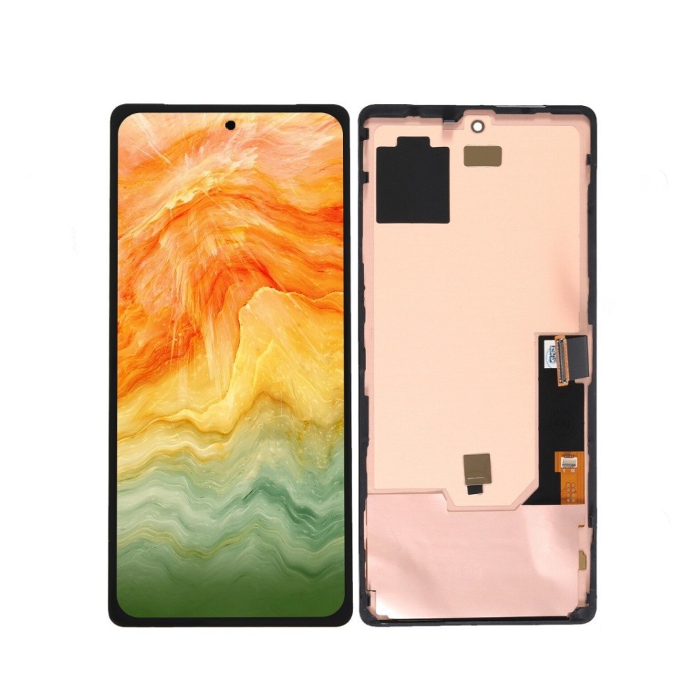 For Google Pixel 7 GQML3 OLED Display LCD Touch Screen Digitizer Assembly Frame