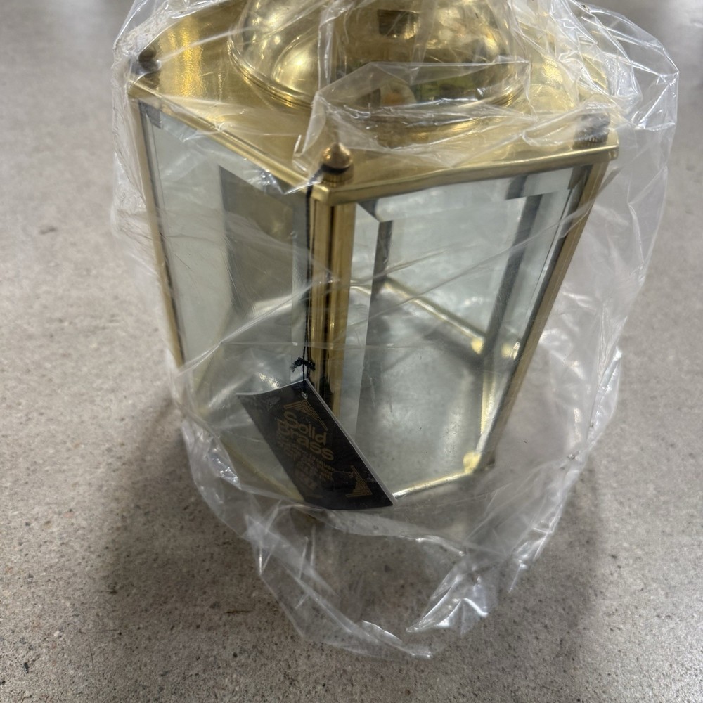 VINTAGE KENROY Solid Brass Lantern 10221 PB Outdoor
