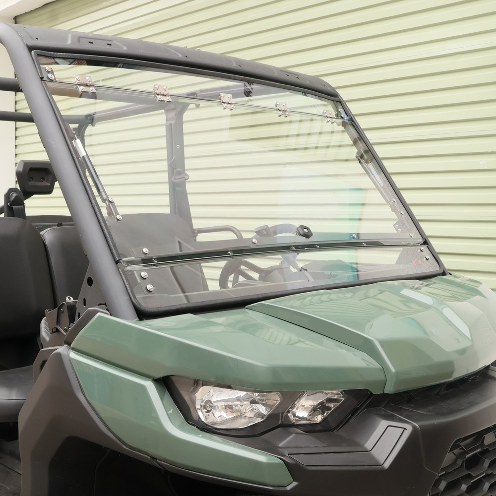 Flip Windshield Front Window for Can-Am Defender & Defender Max HD5 8 7 9 2016+