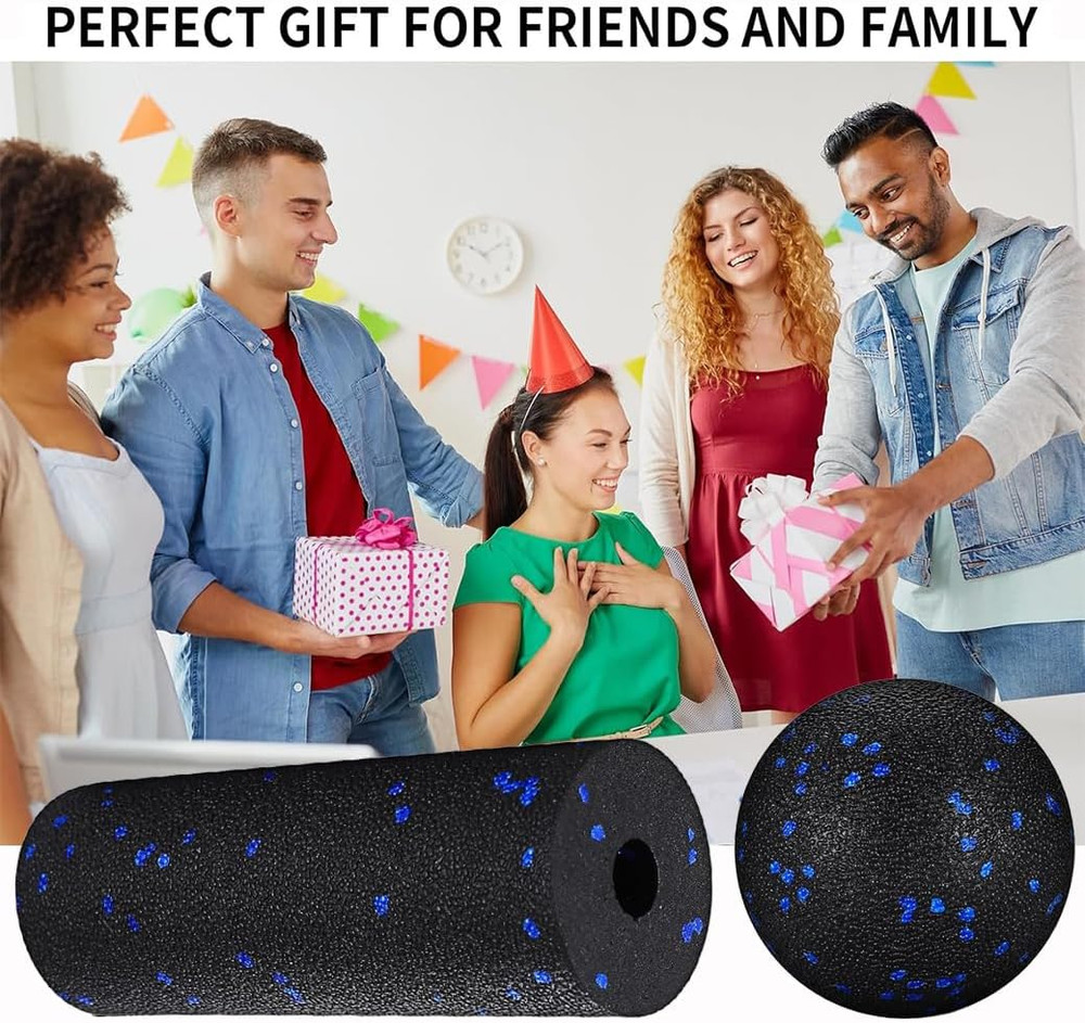 Extra Mini Foam Roller - High Density Massage Roller, Extra Small Yoga Roller