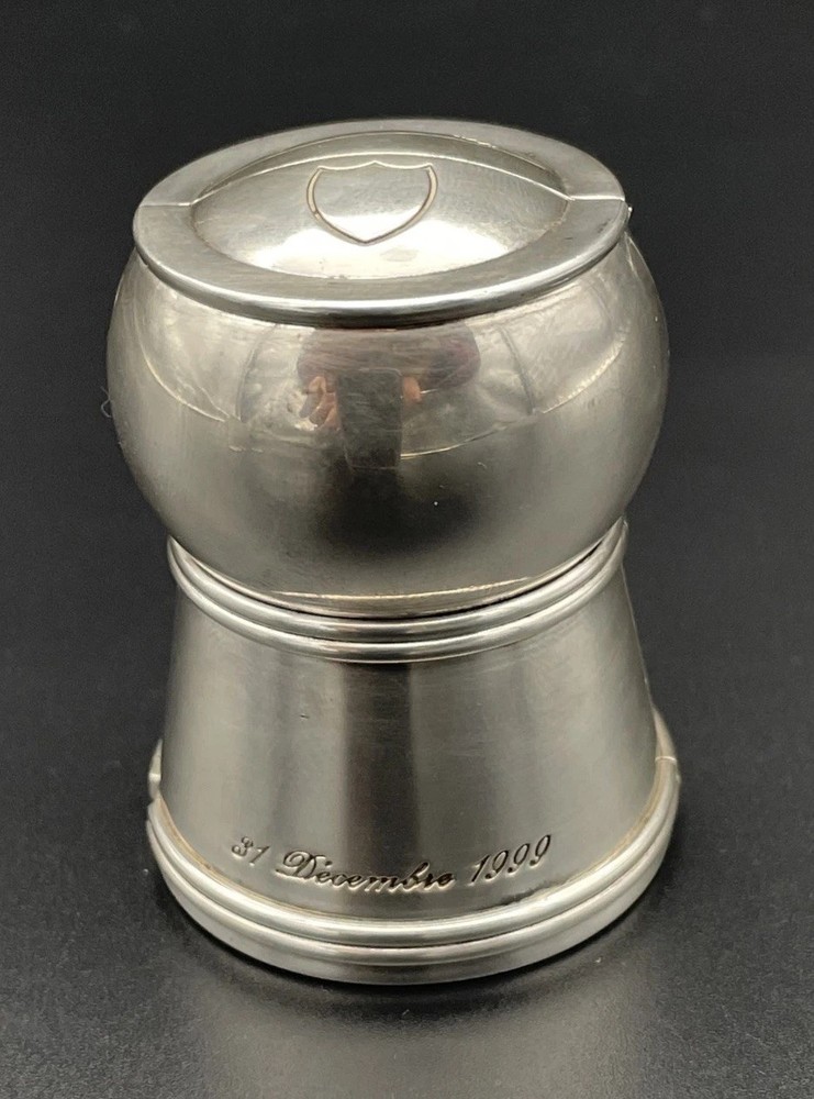 Christofle Dom Perignon Silver Plate Cork Saver December 1999 Wedding Gift
