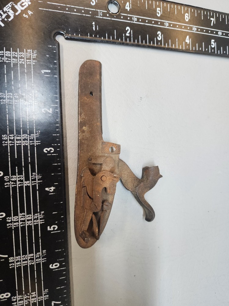 19th Percussion Lockplate Hammer Engraved Ornate a