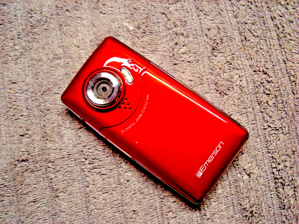 Emerson HD 720p Video Camcorder - Red
