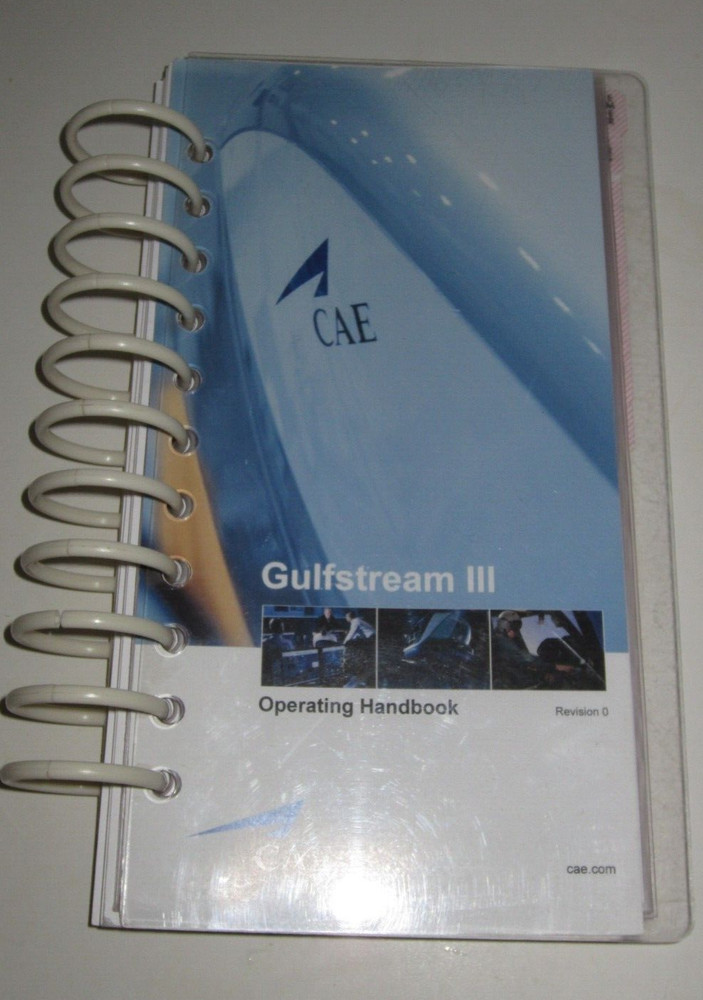 CAE Gulfstream III G3 Operating Handbook