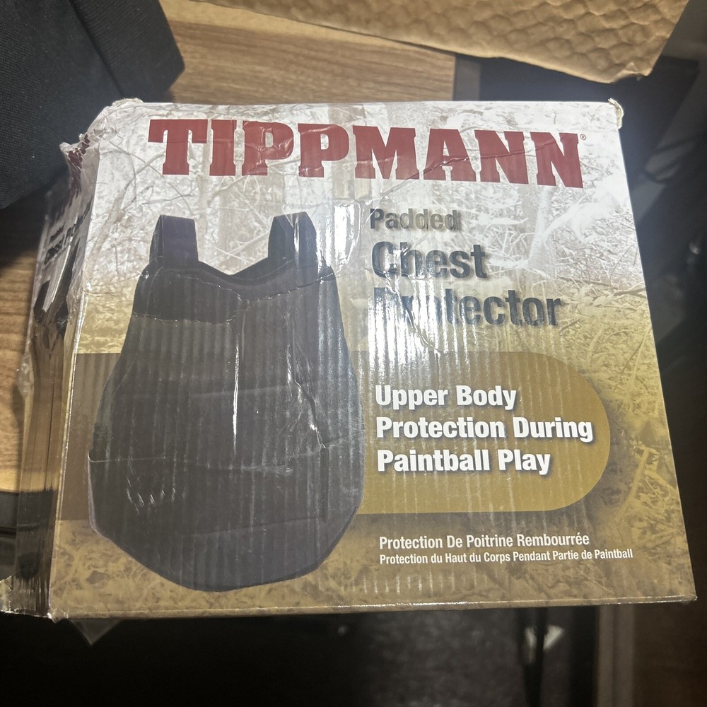 Tippmann Paintball / Airsoft Chest Protector - Black Upper Body Protection