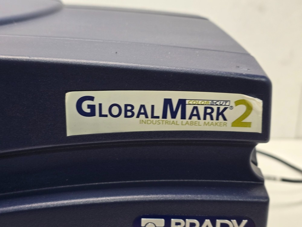 Brady GlobalMark 2 Color and Cut Industrial Label Maker (Error 49) Case Damage