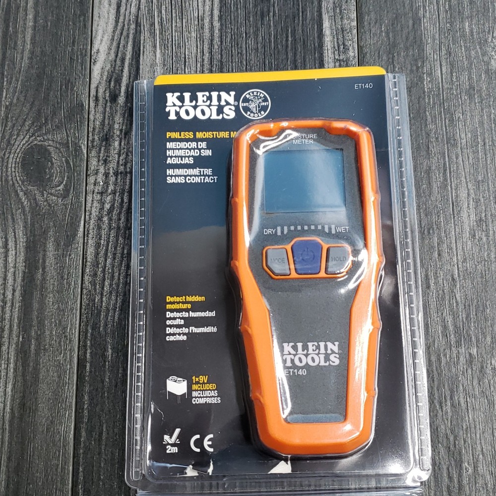 Klein Tools Pinless Moisture Meter ET140 NEW