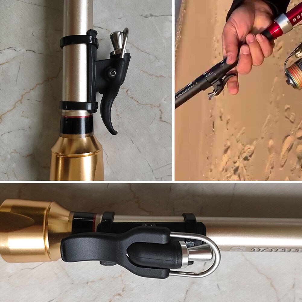 3Pcs Stainless Breakaway Trigger Casting Cannons Fishing Accessories Surf Parts