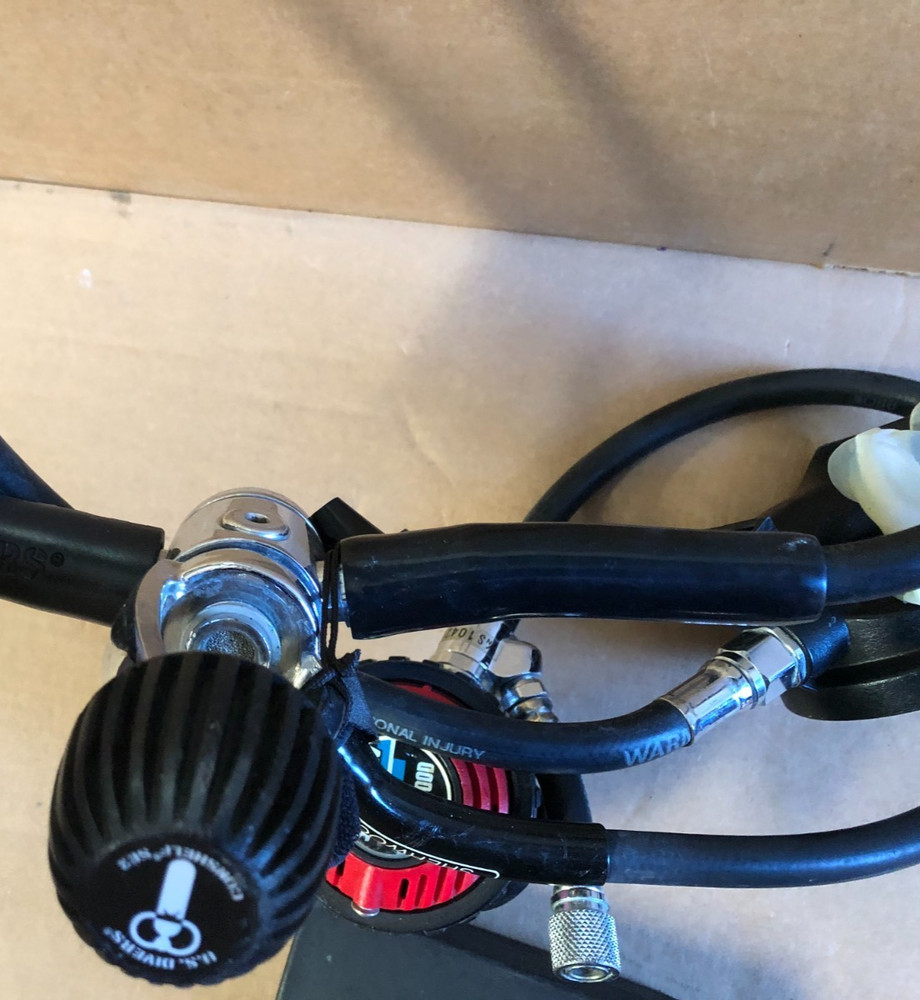 US DIVERS DATA SCAN 3 PRO SCUBA AIR INTEGRATED DIVE COMPUTER Sherwood Shadow
