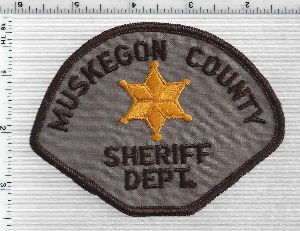 Muskegon County Sheriff (Michigan) 2nd Issue Shoulder Patch
