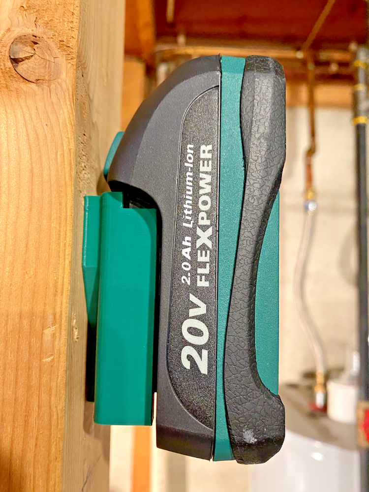 MASTERFORCE 20V Power Tool & Battery Wall Mount Brackets