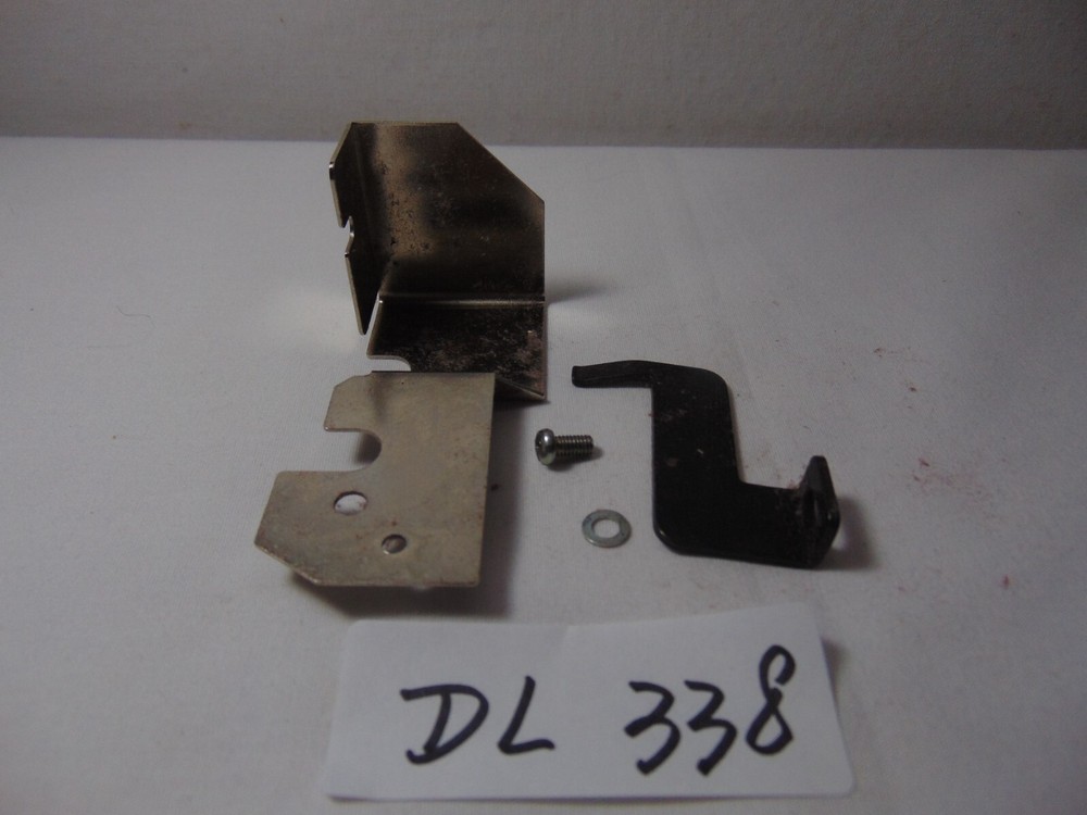 Elna Lock Pro 4 DC Overlock Serger Replacement Part Brackets Lot
