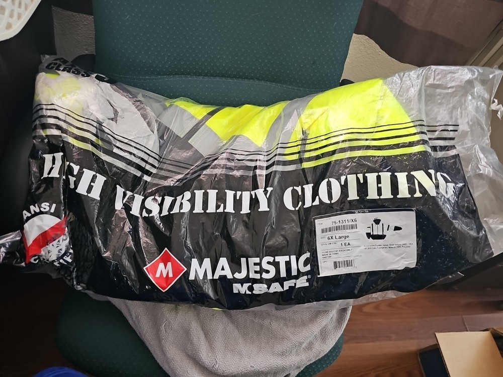 Majestic MSafe HiVis Jacket -6x