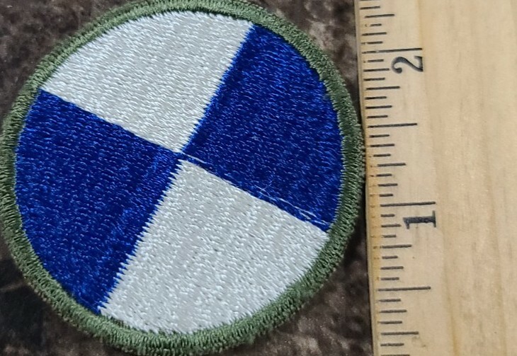 4th Army Corps Green OD Border-White Back