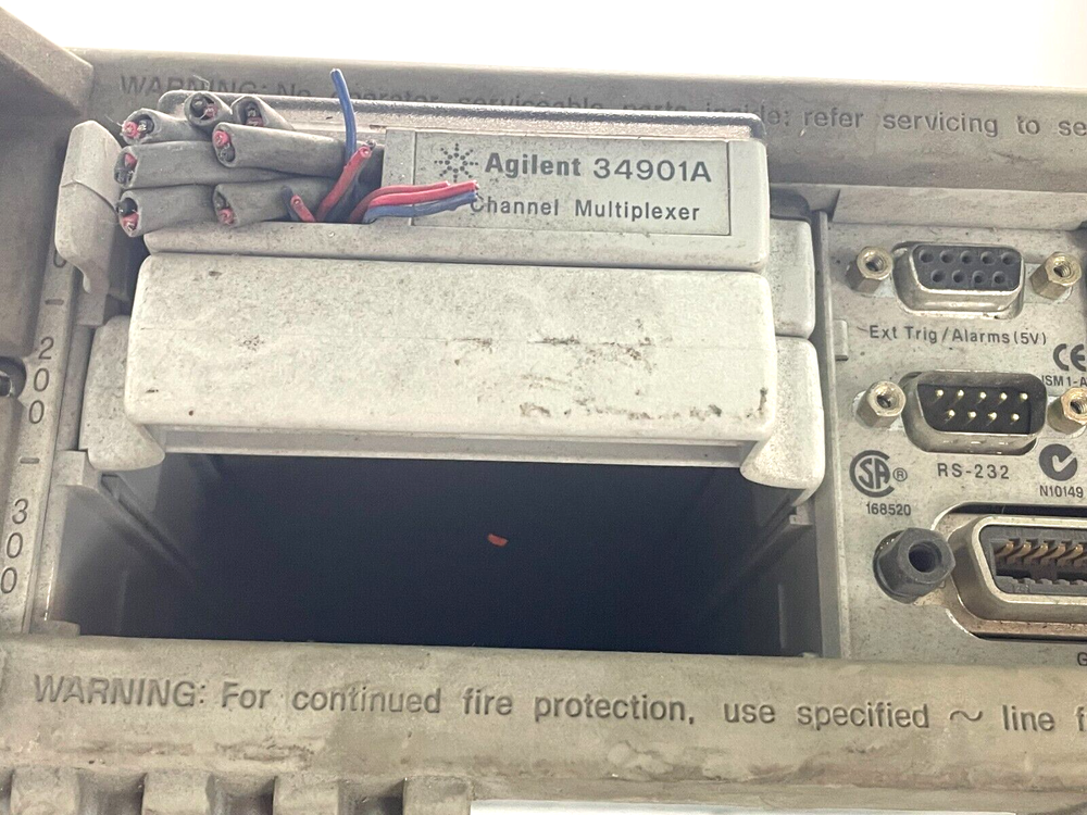 AGILENT DATA ACQUISITION/SWITCH UNIT 34970A