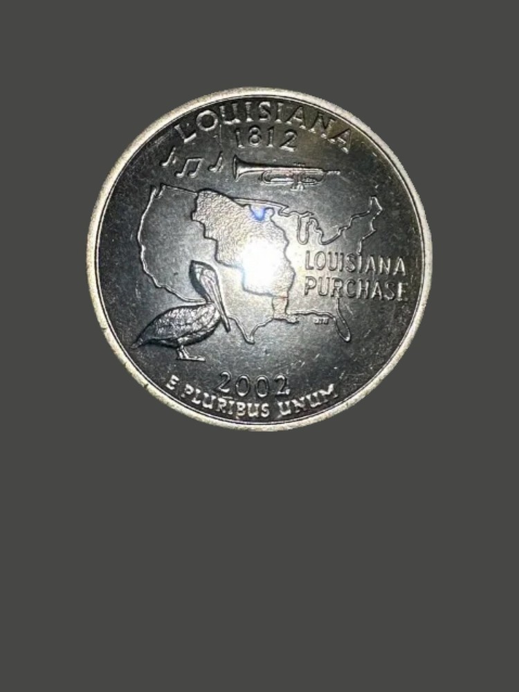 2002 D - Uncirculated Louisiana State Quarter