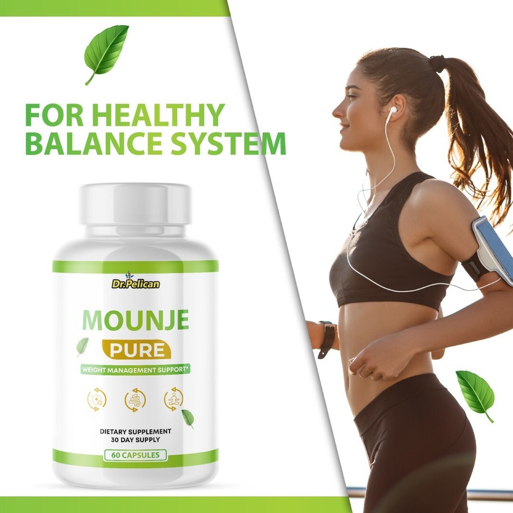 Mounje Pure- Immune & Weight Support- 60 Capsules