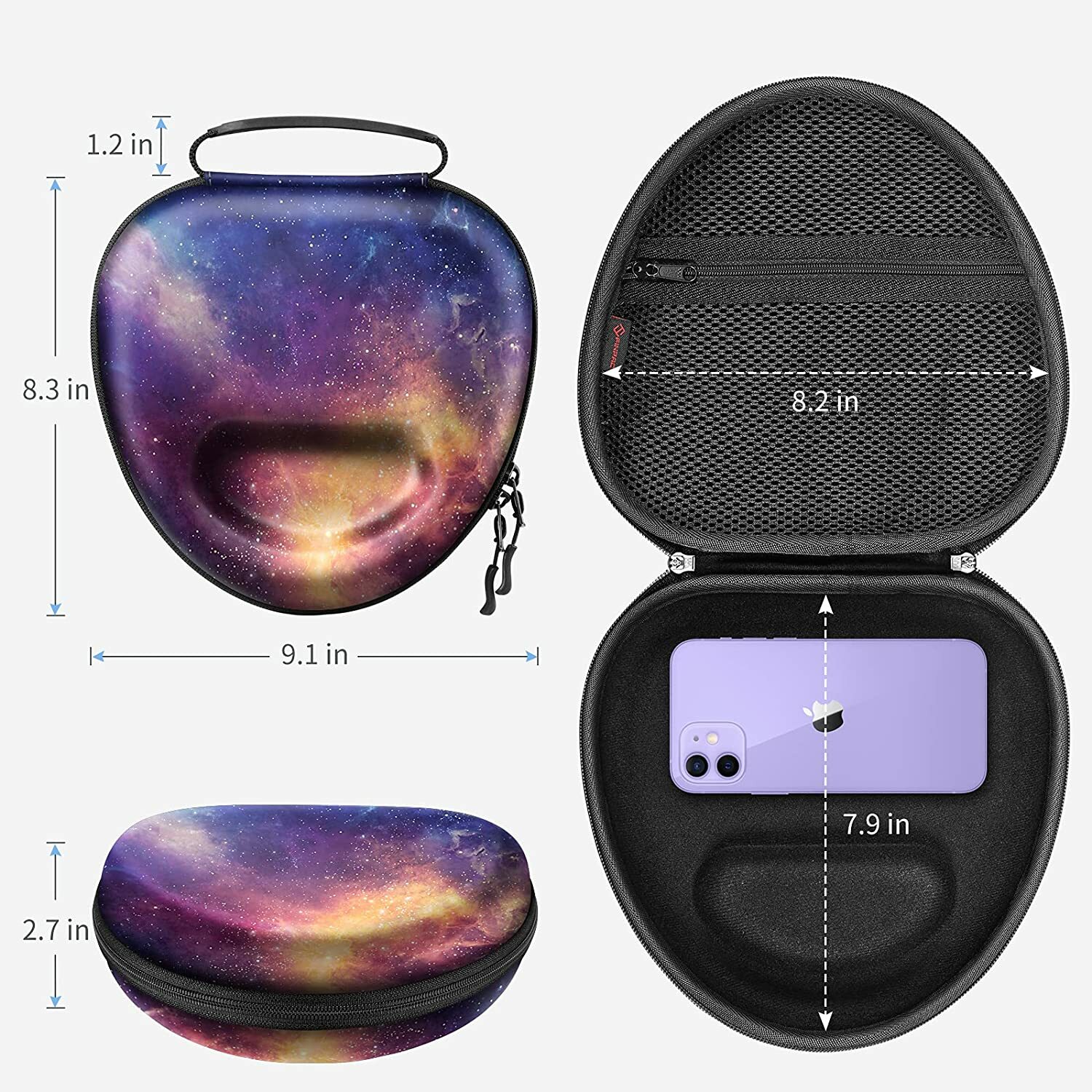 Case for Apple AirPods Max Headphone Protective Travel Carrying Hard Storage Bag
