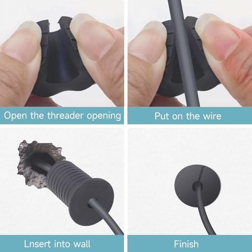 Starlink Cable Routing Kit,Cable Installation Cable Installation Kit (Grey)