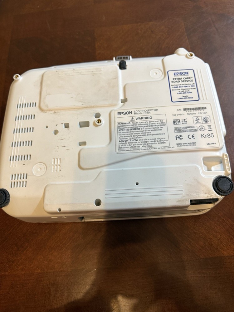 Epson PowerLite S11 LCD Projector H436A – Untested – No Remote Read