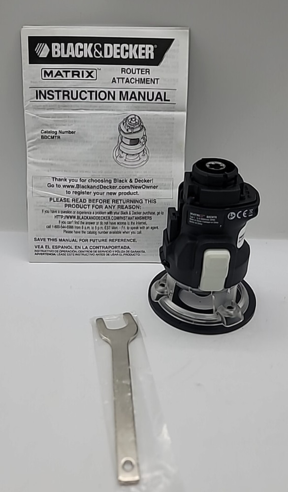 Black and Decker BDCMTR Variable Multi-Tool Matrix Router Attachment