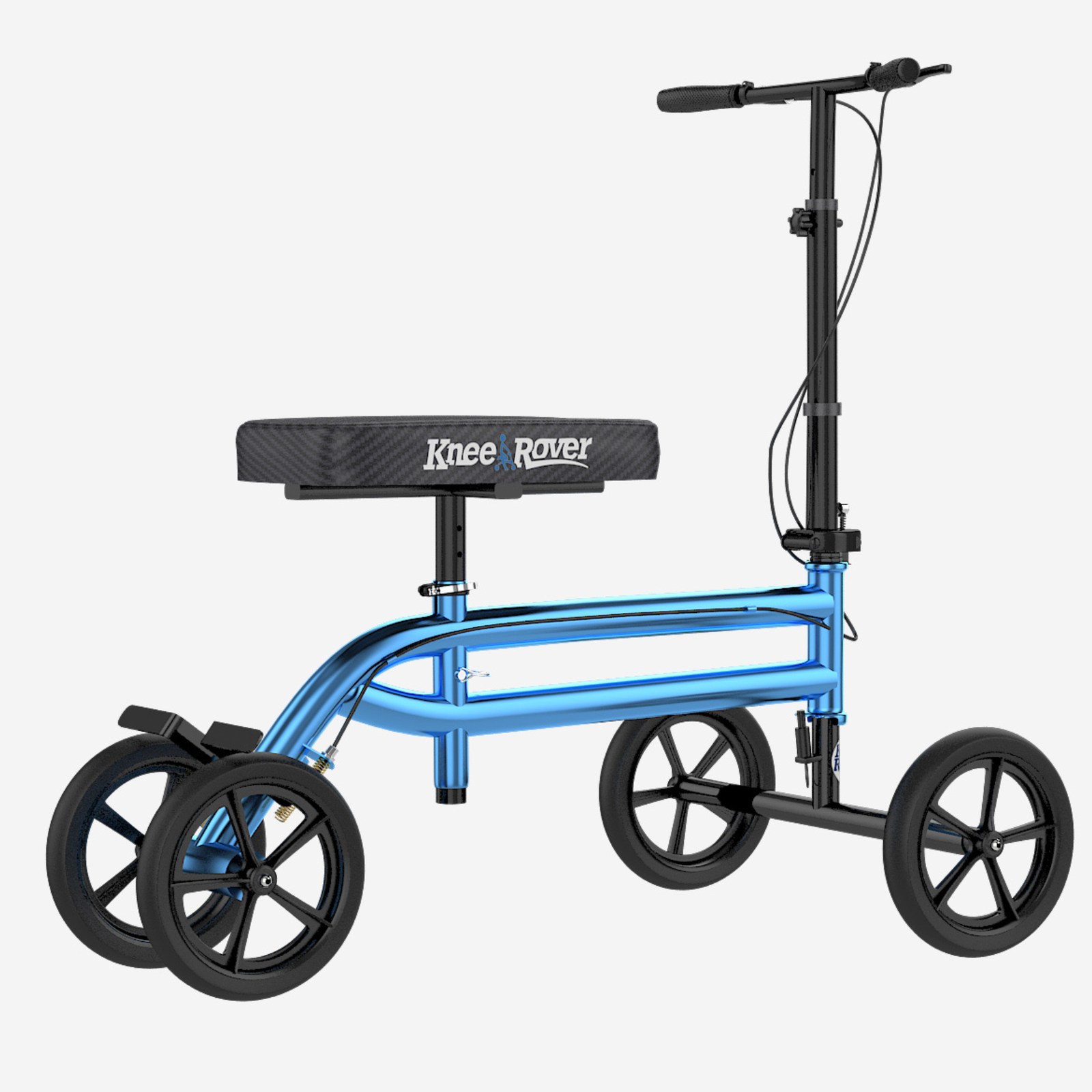 Economy KneeRover® Steerable Knee Walker Metallic Blue - Open Box
