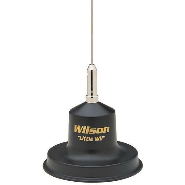 Wilson Little Wil  Black Magnet Mount Mobile CB Antenna kit SS whip (Boxed)