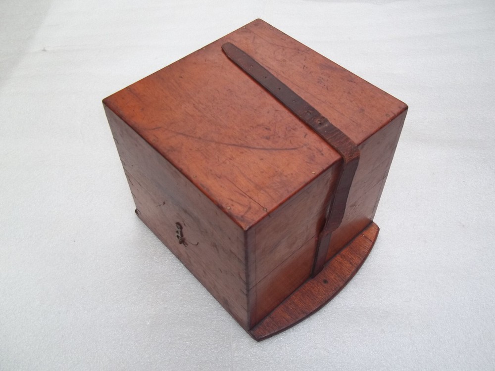 Antique Marine Chronometer Guard Case