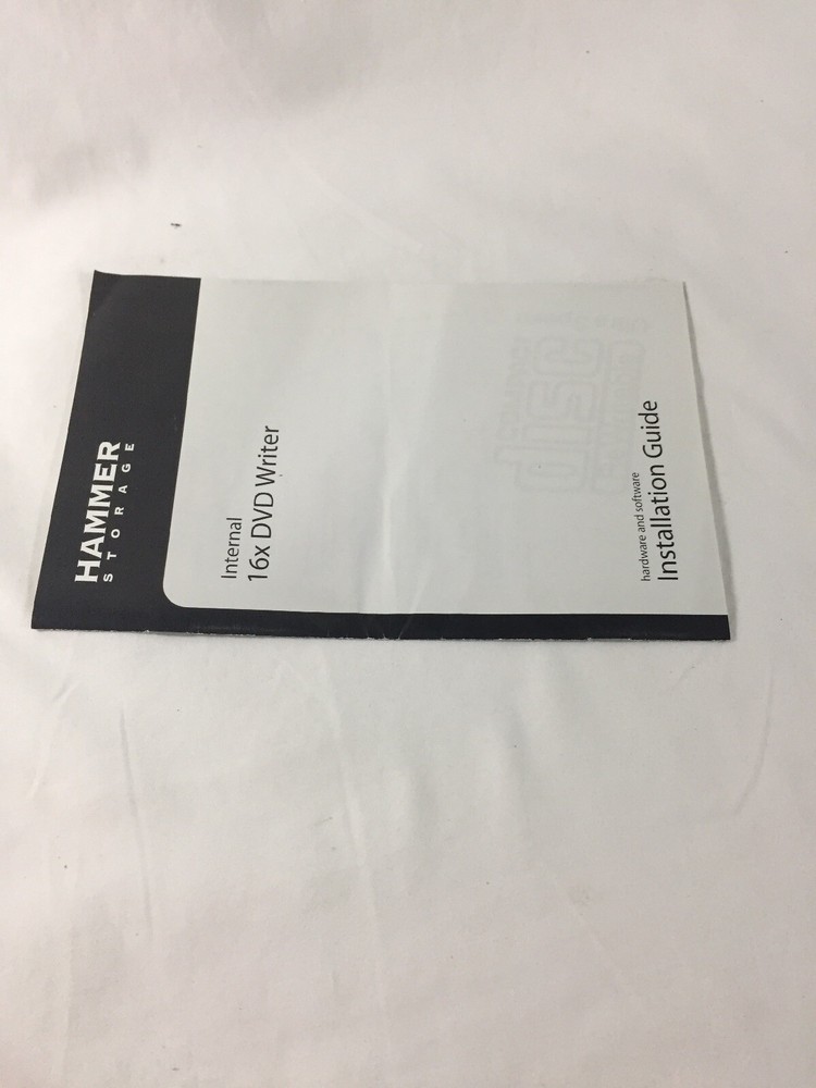 Hammer Storage ~ Internal 16X DVD Writer ~ Installation Guide M9