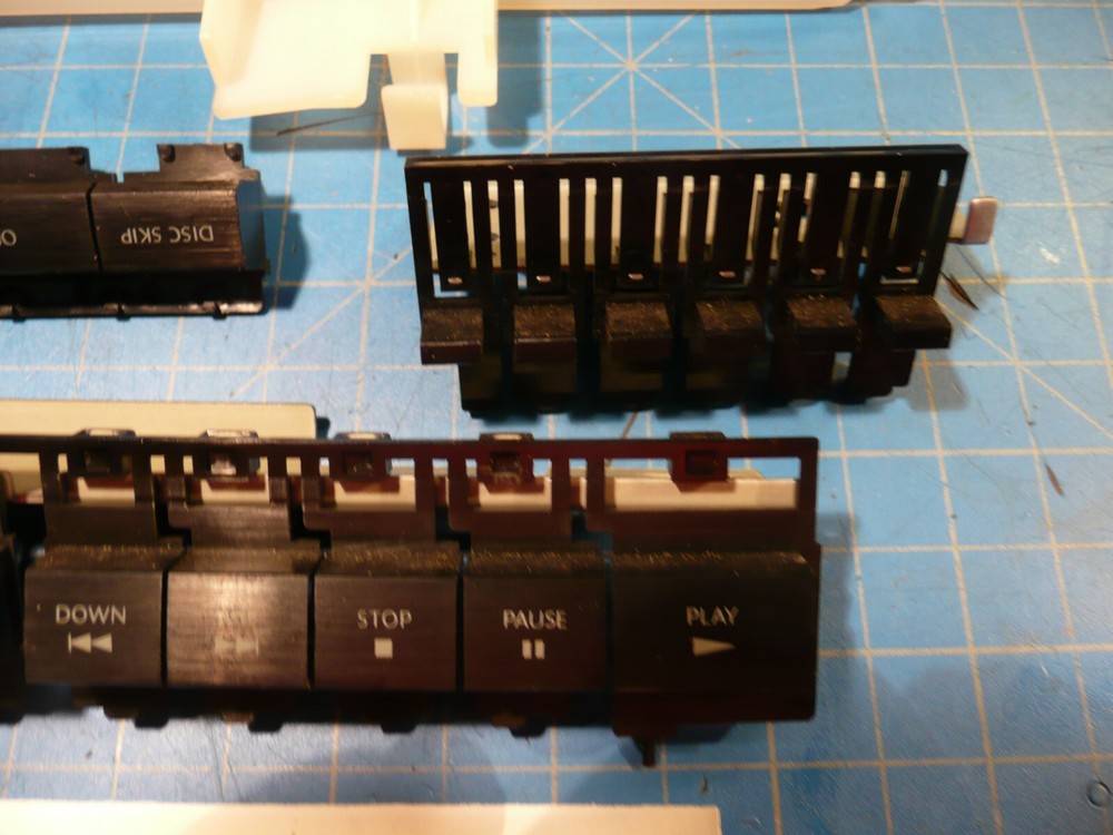 Onkyo DX-C200 CD Changer Replacement Parts Full Set Control Push Buttons