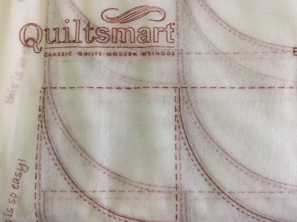 QUILTSMART QUARTER CIRCLE INTERFACING - 7 PANELS