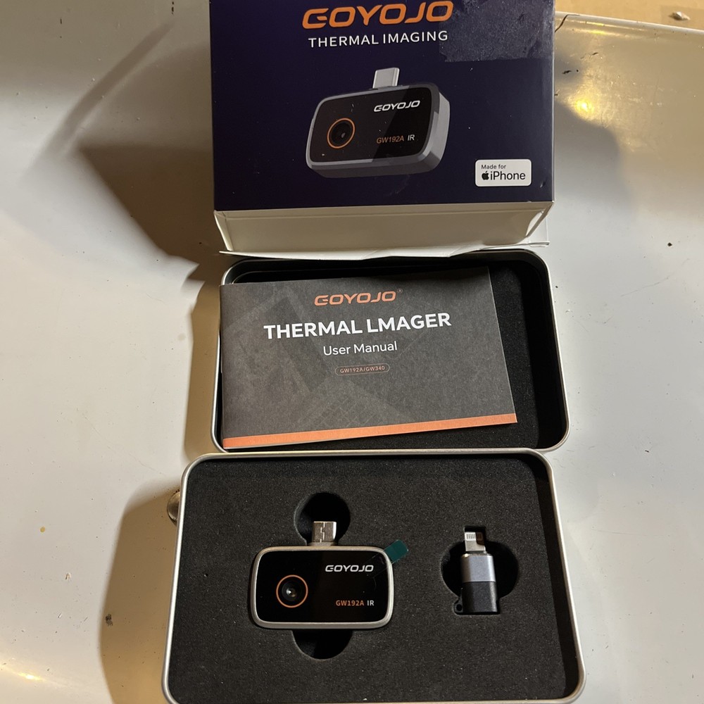 GOYOJO 192x192 Thermal Imaging Camera /USB-C/Made For IPhone