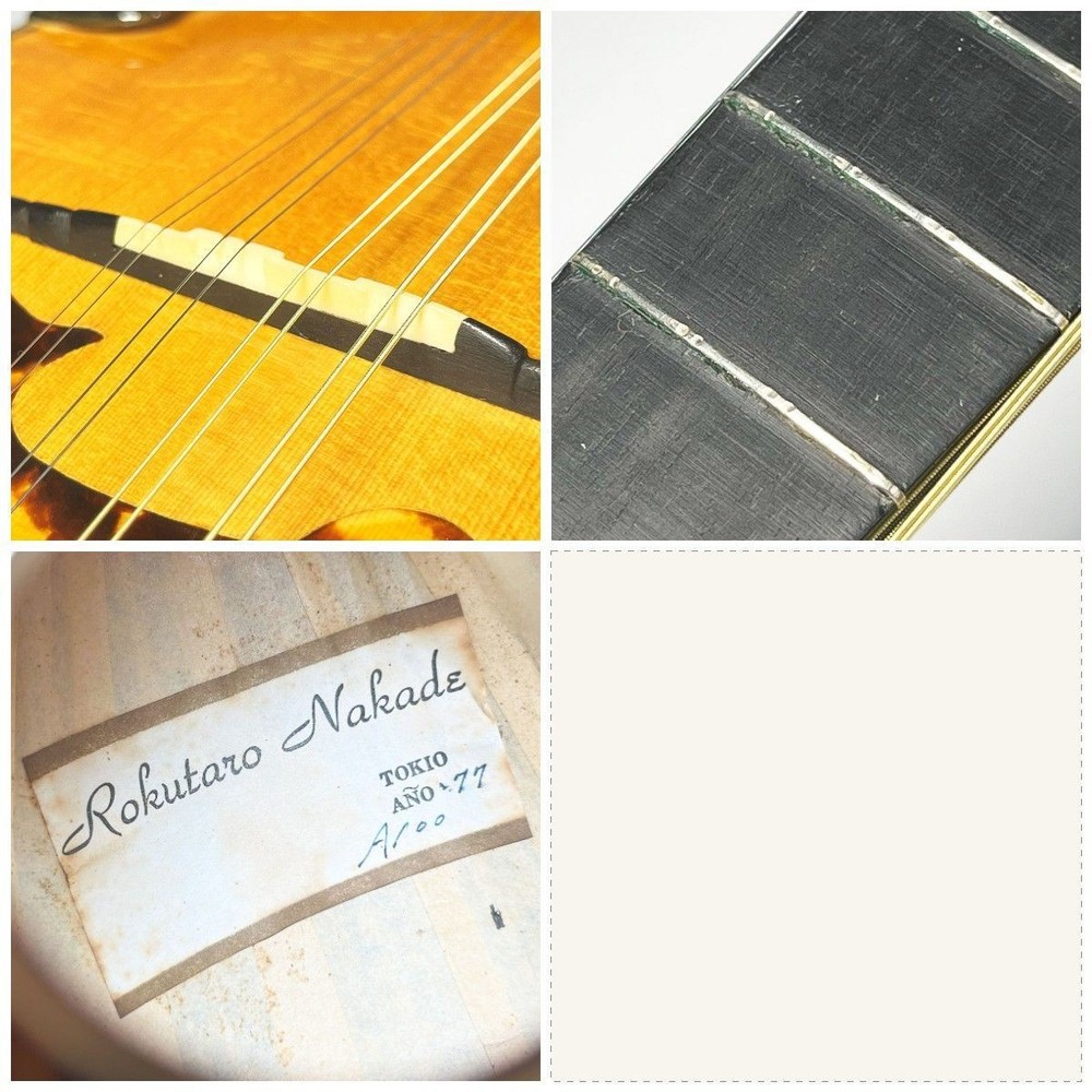 Nakade Rokutaro Mandolin Made in 1977