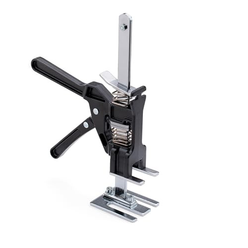 Hand Lifting Jack Tool - Labor Saving Arm Jacks for Installing 1 - Pack Black